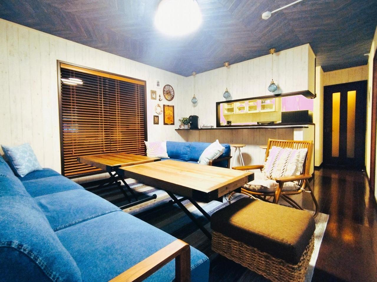 江の島の頂上から海を眺める一棟ヴィラ 一組限定貸切 The Enoshima Villa Ao ฟูจิซาวะ ภายนอก รูปภาพ